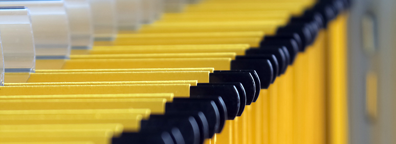 Hanging folders and storage solutions